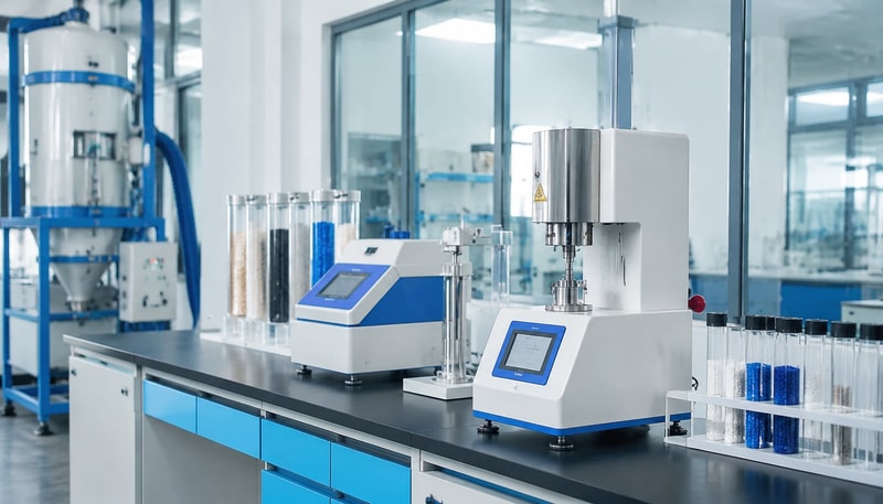 Polymer material testing laboratory