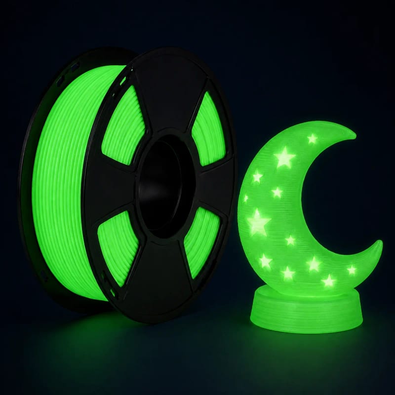 Glow PLA in Future Green