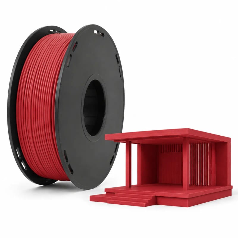 Matte PLA in Red