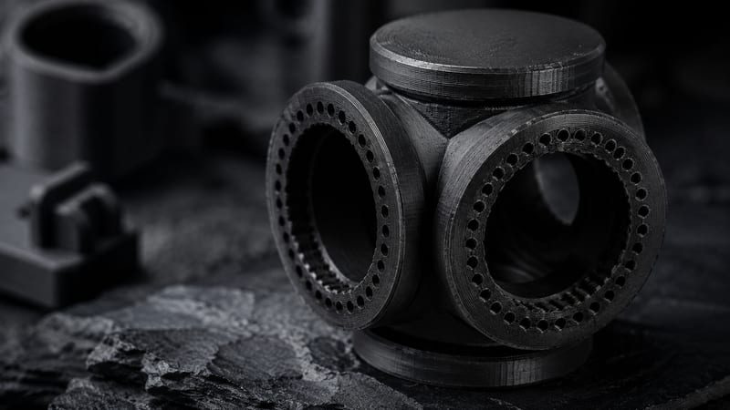 Crisp carbon matte texture