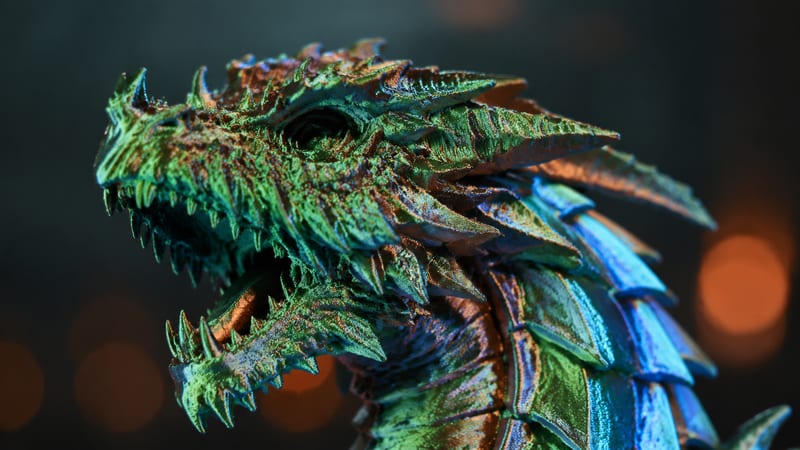 Three-way color shifting