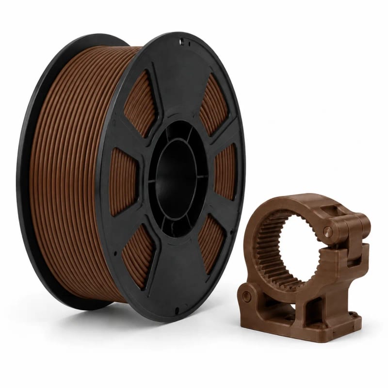 PLA+ in Coffee Brown