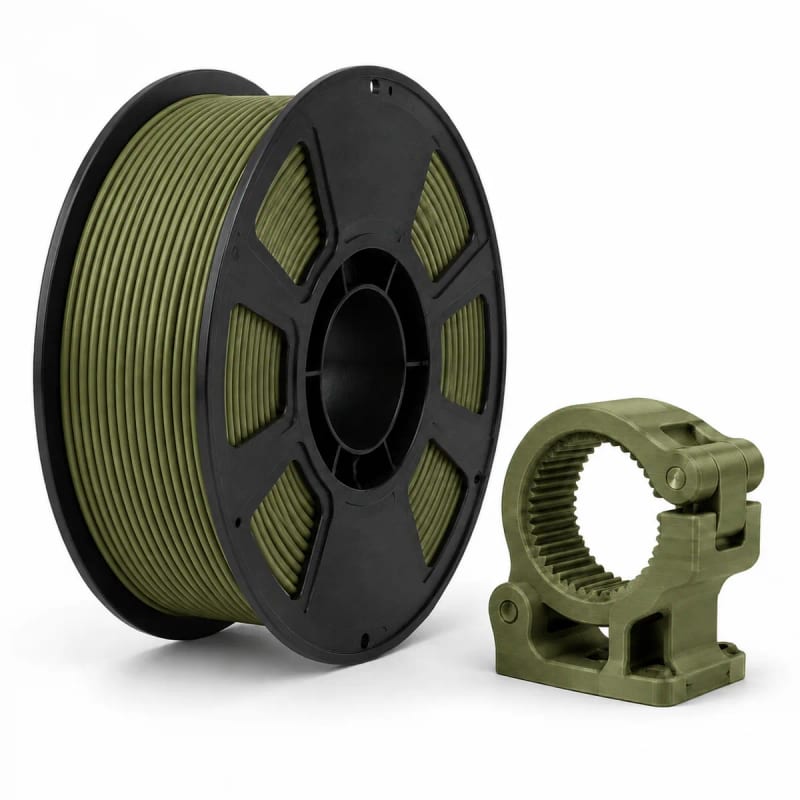 PLA+ in Olive Green