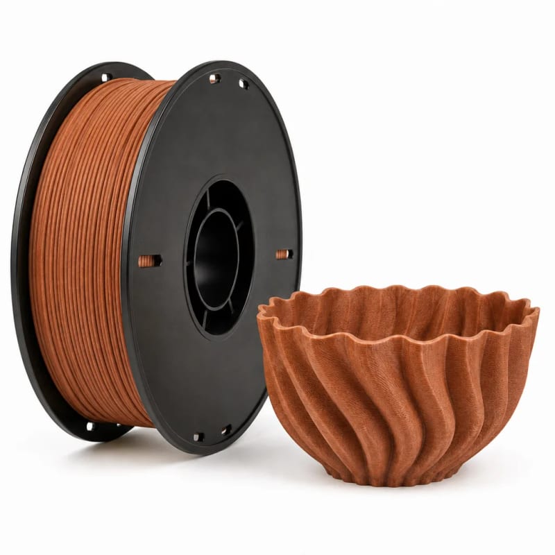 PLA Wood in Cherry Wood