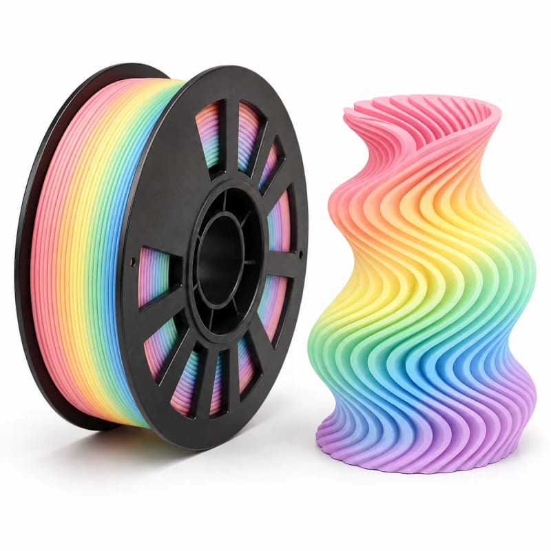 Rainbow PLA in Rainbow 02