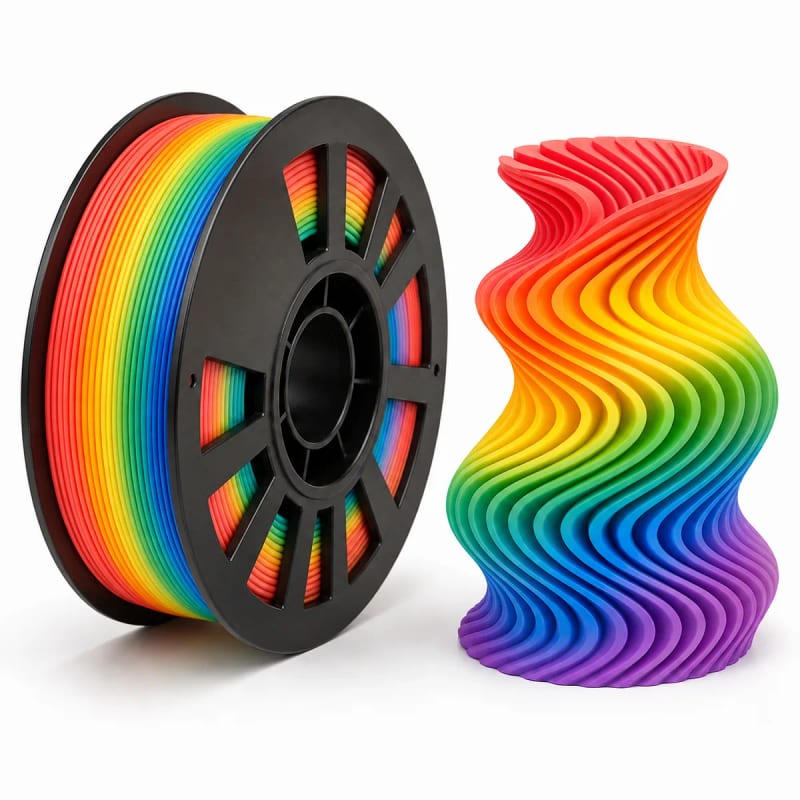 Rainbow PLA in Rainbow 04
