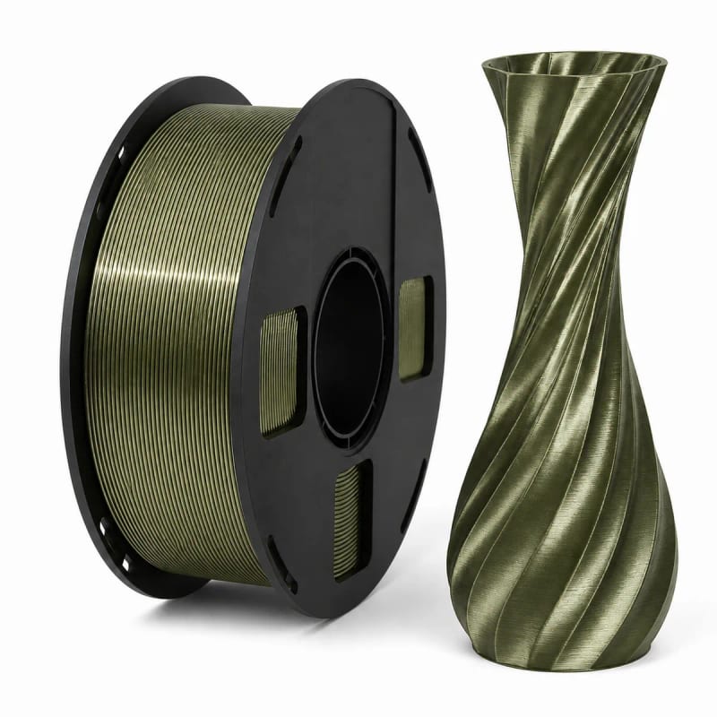 Silk PLA+ in Bronze
