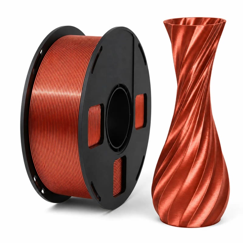 Silk PLA+ in Copper