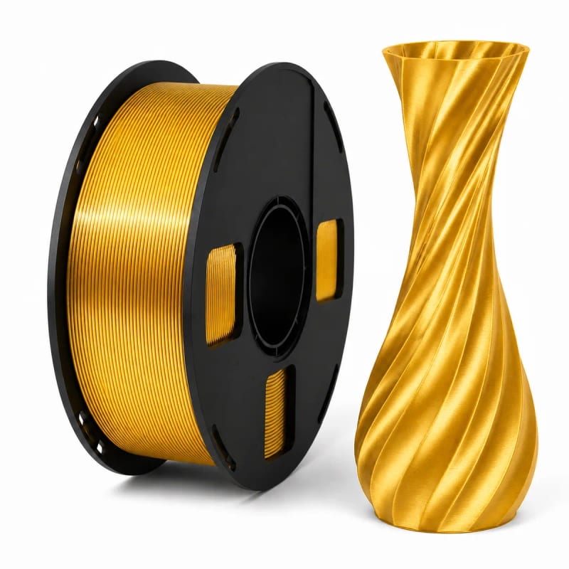 Silk PLA+ in Gold