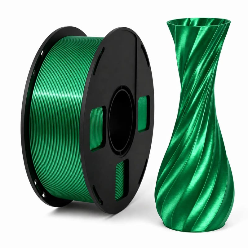 Silk PLA+ in Green