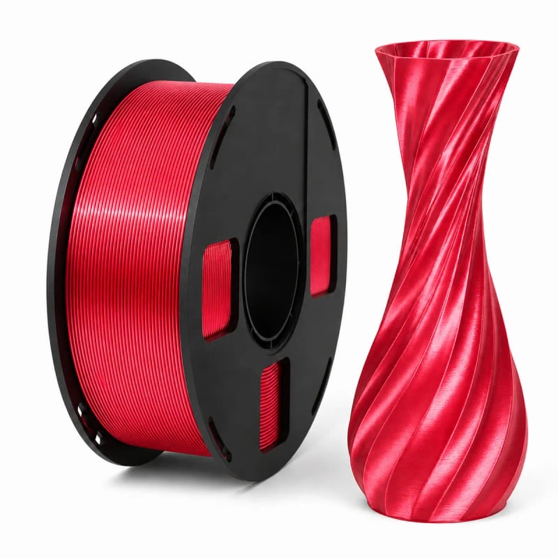 Silk PLA+ in Watermelon Red