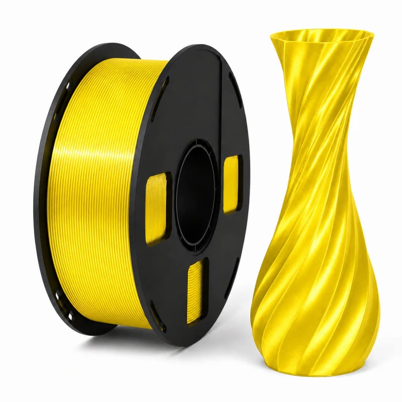 Silk PLA+ in Yellow